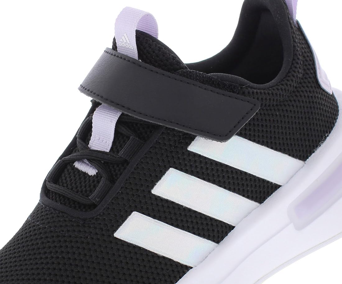 Кроссовки для мальчиков adidas Kids Racer Tr23 Slip On повседневные - черные — фото 3