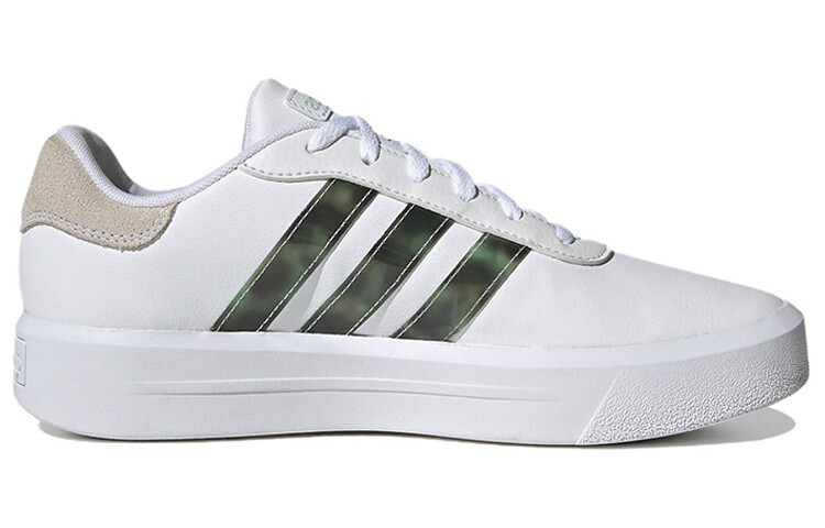 

Adidas Women's Court Platform 'White Linen Green'