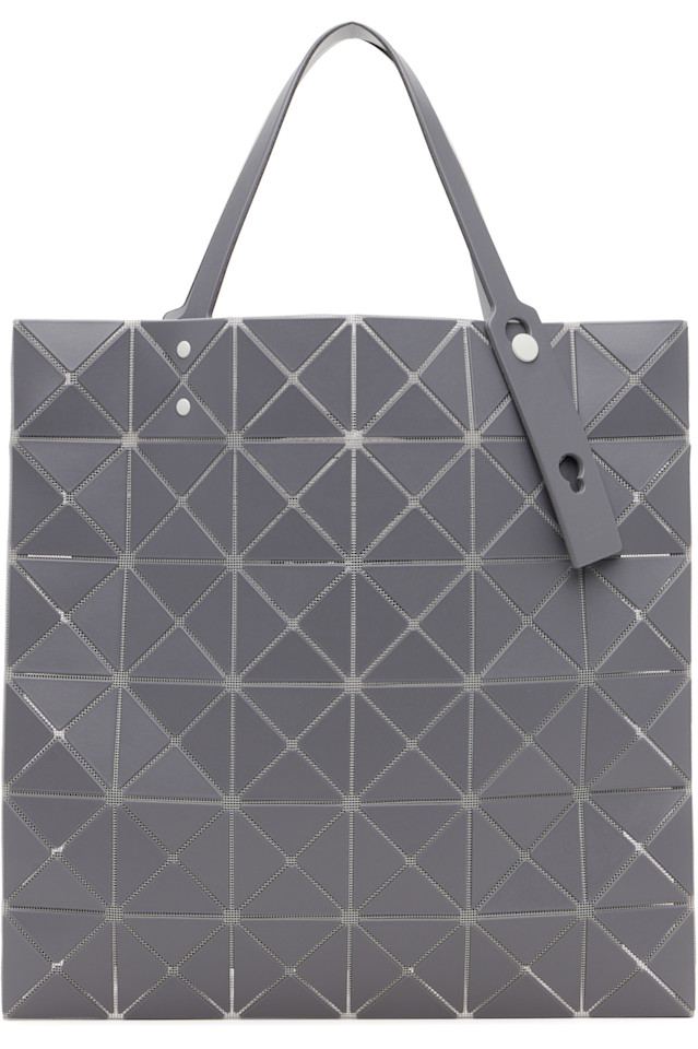 

Bao Bao Issey Miyake Серая прозрачная сумка-тоут