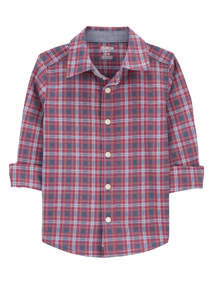 

Рубашка OshKosh, цвет rot/blau