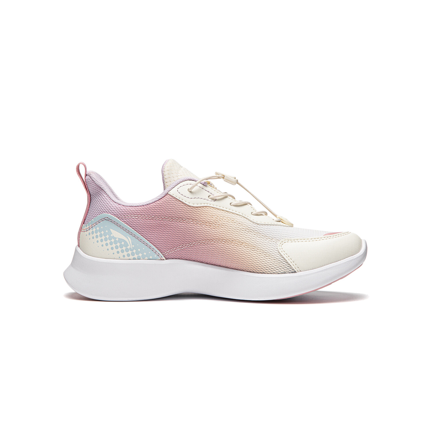 Кроссовки LINING YOUNG Kids Lifestyle Shoes GS Low-top Off White, цвет Off White — фото 2