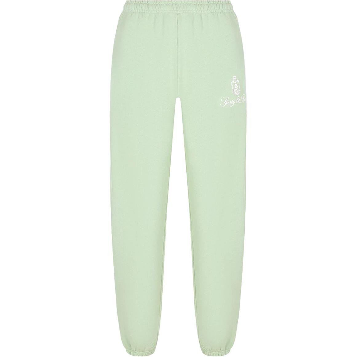 

Брюки с принтом логотипа Vendome SPORTY & RICH, зеленый