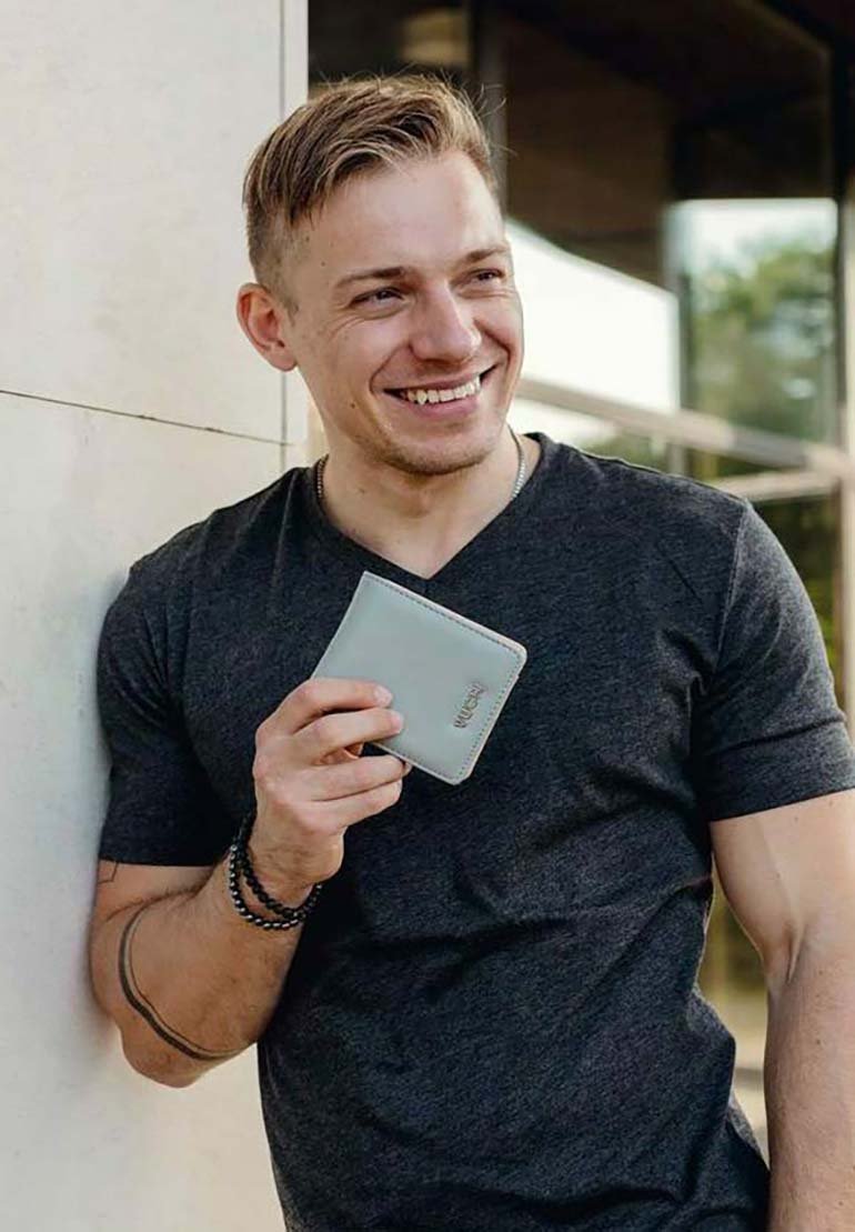 

Кошелек STEPH VUCH, серый