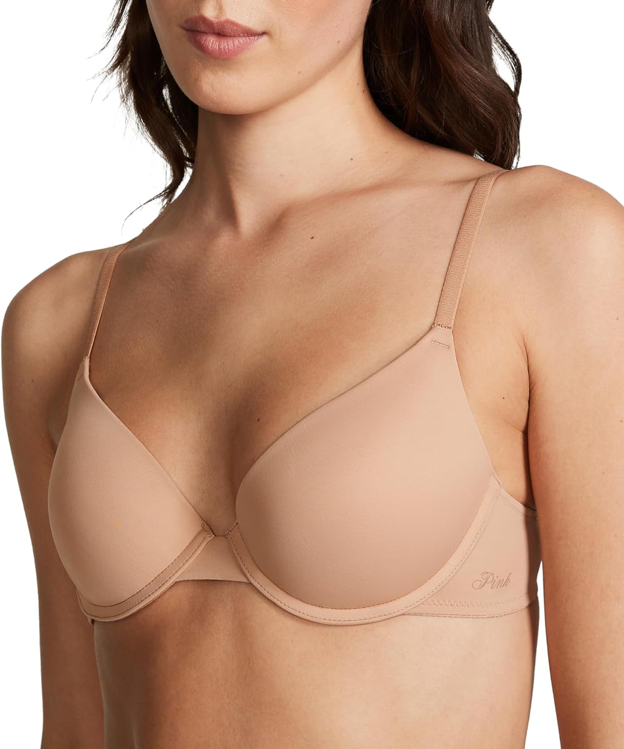 

Victoria's Secret Женский бюстгальтер Pink Wear Everywhere Push Up, бюстгальтеры для женщин (32A-40DDD), Praline