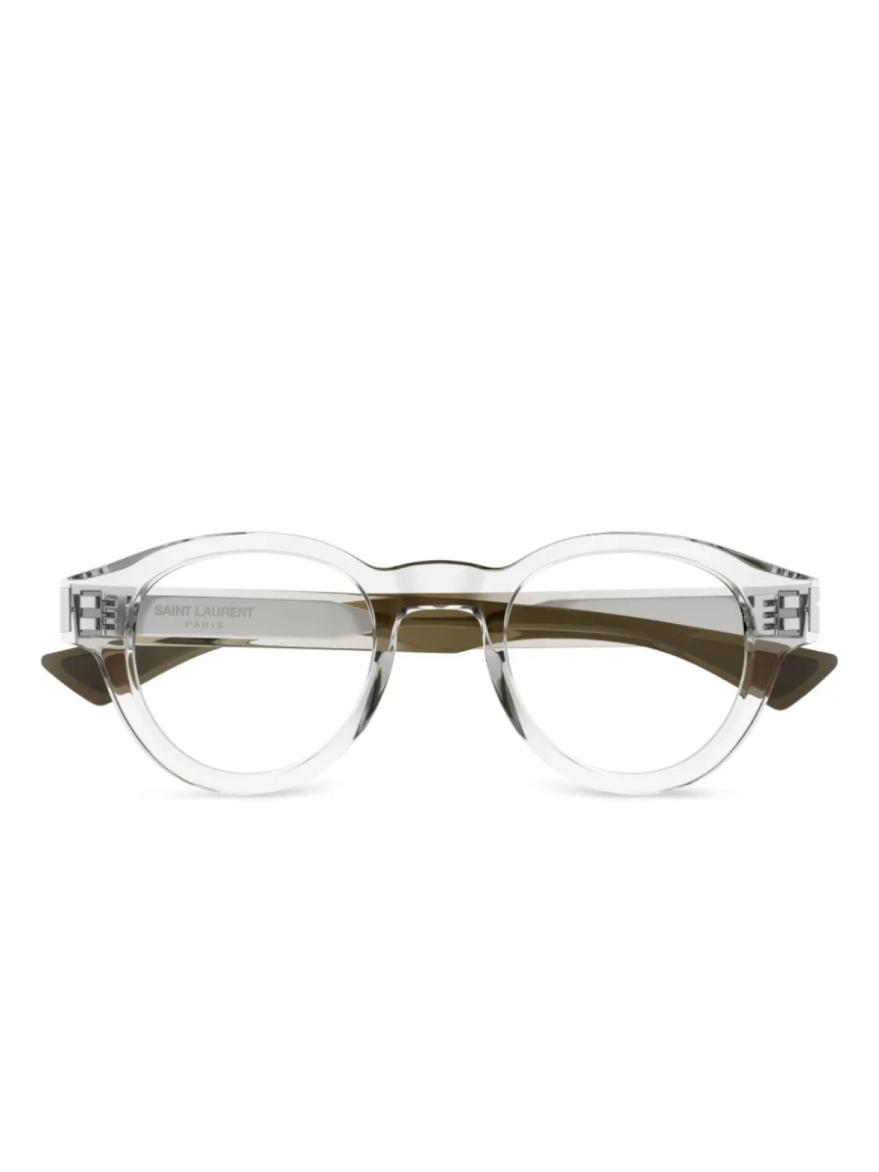 

Saint Laurent Eyewear очки в круглой оправе, белый
