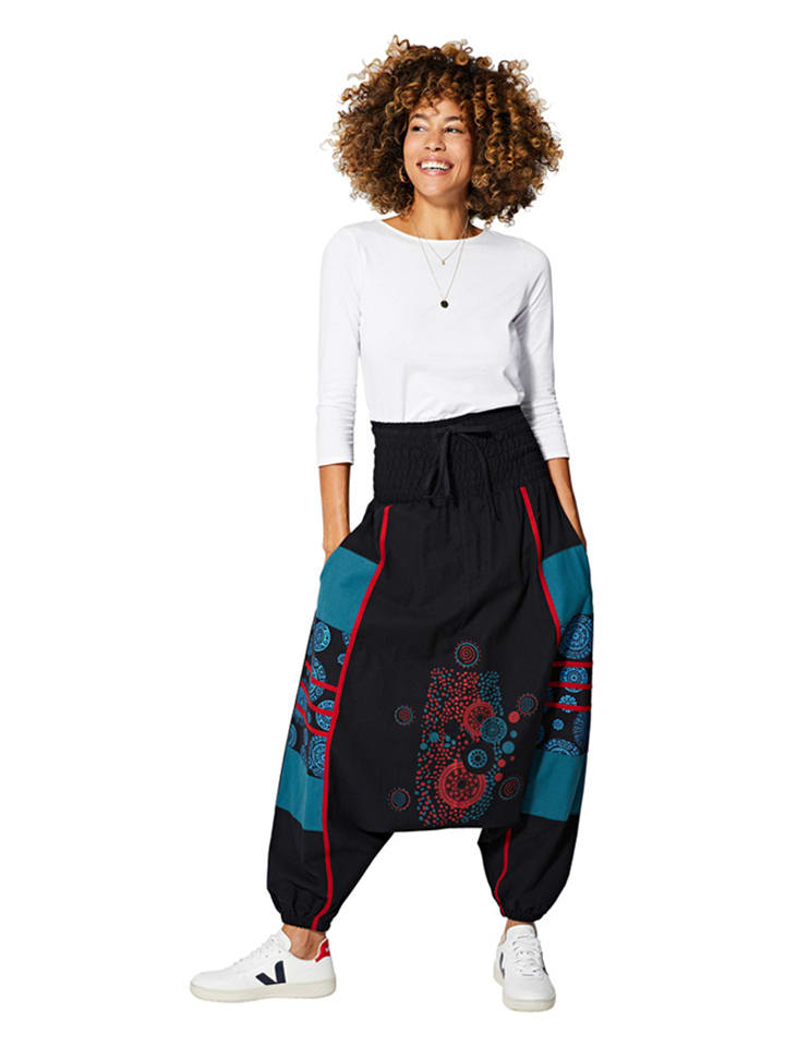 

Тканевые брюки Aller Simplement, черный/синий