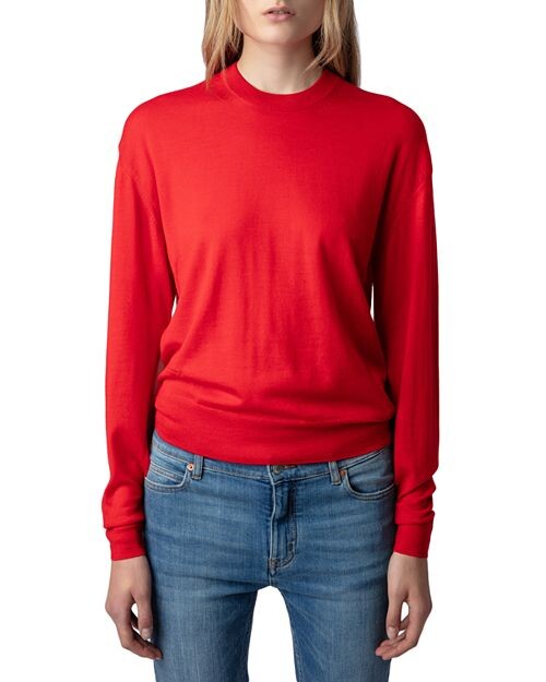 

Свитер Emmy из мериносовой шерсти Zadig & Voltaire, цвет Red