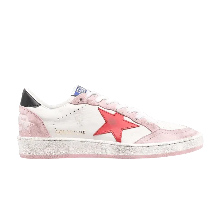 Кроссовки Golden Goose Wmns Ball Star Rose Pink Red, розовый