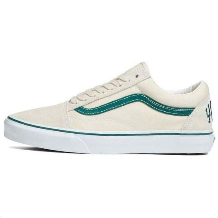 

Мужская обувь для скейтбординга Vans Old Skool, White/Green