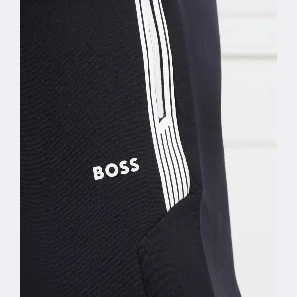 Спортивные брюки хадико стандартного кроя Boss, синий — фото 4