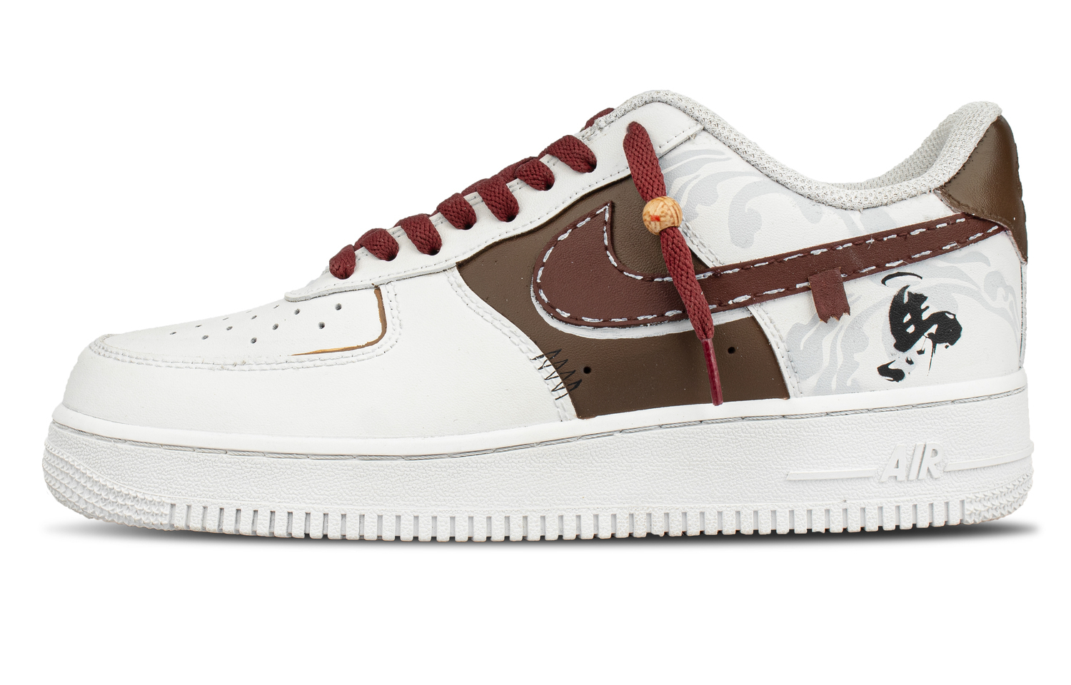 

Nike Air Force 1 из синтетической кожи, нескользящие, устойчивые к истиранию, увеличивающие высоту Mid top