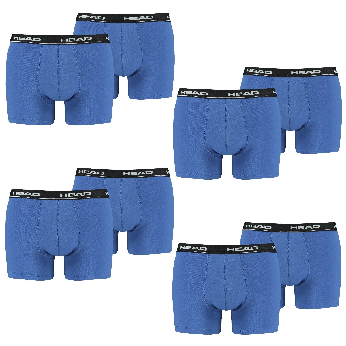 

Боксеры HEAD Boxershorts 8 шт, цвет 021 - blue / black