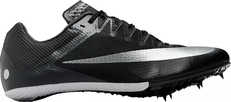 Легкоатлетические кроссовки Nike Zoom Rival для спринта, черный/белый