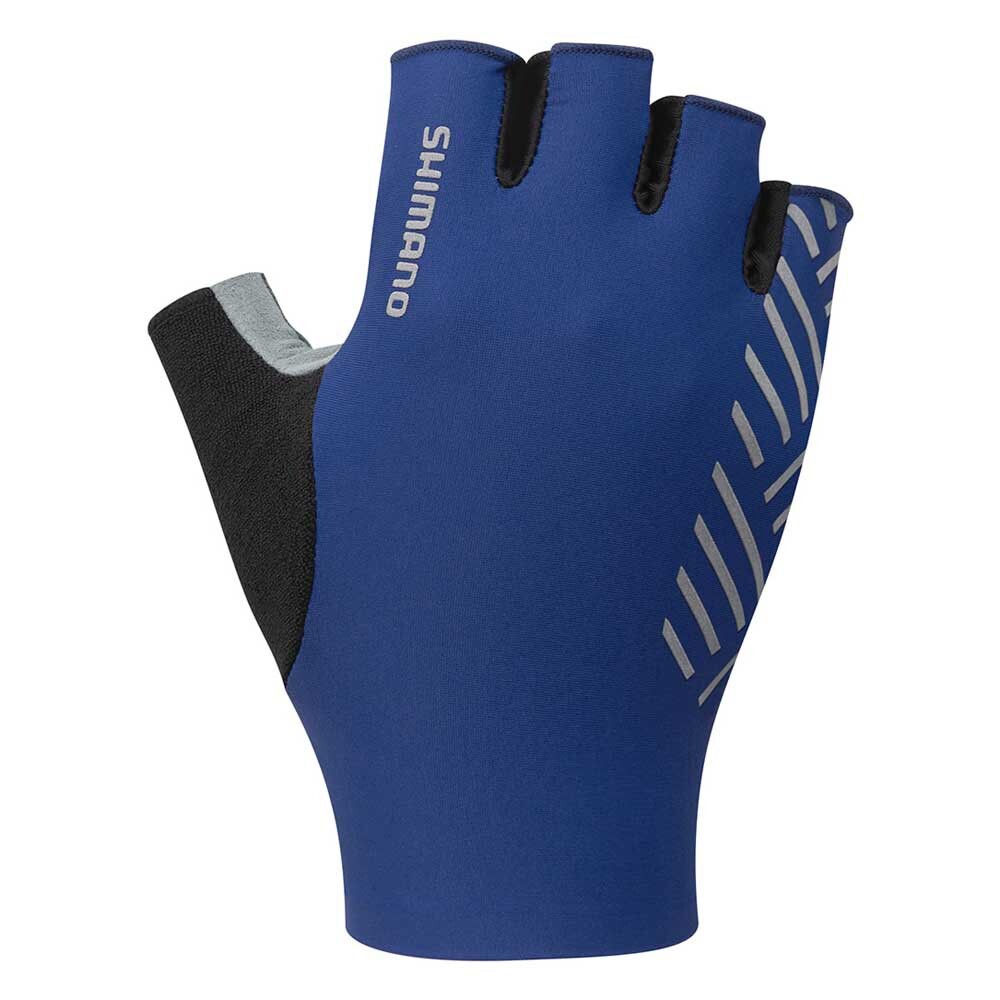 

Короткие перчатки Shimano Advanced Short Gloves, синий