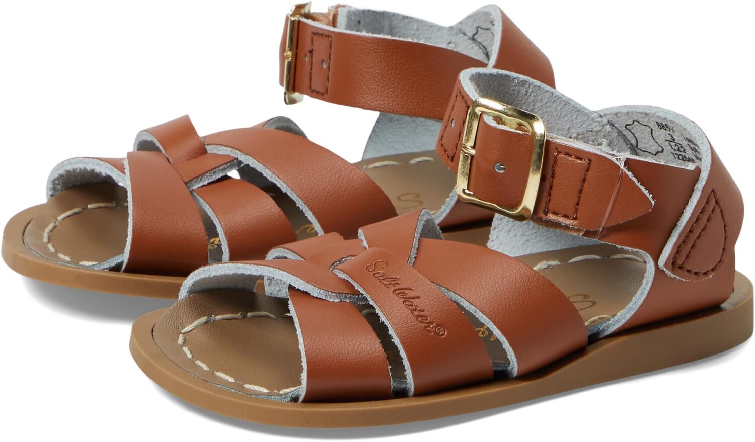 

Сандалии на плоской подошве The Original Salt Water Hook & Loop Salt Water Sandal by Hoy Shoes, цвет Tan