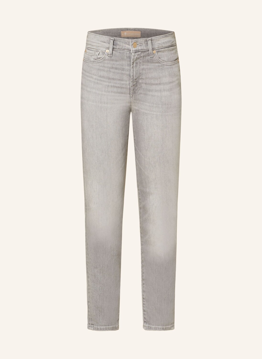 

Джинсы скинни Роксана 7 For All Mankind, серый