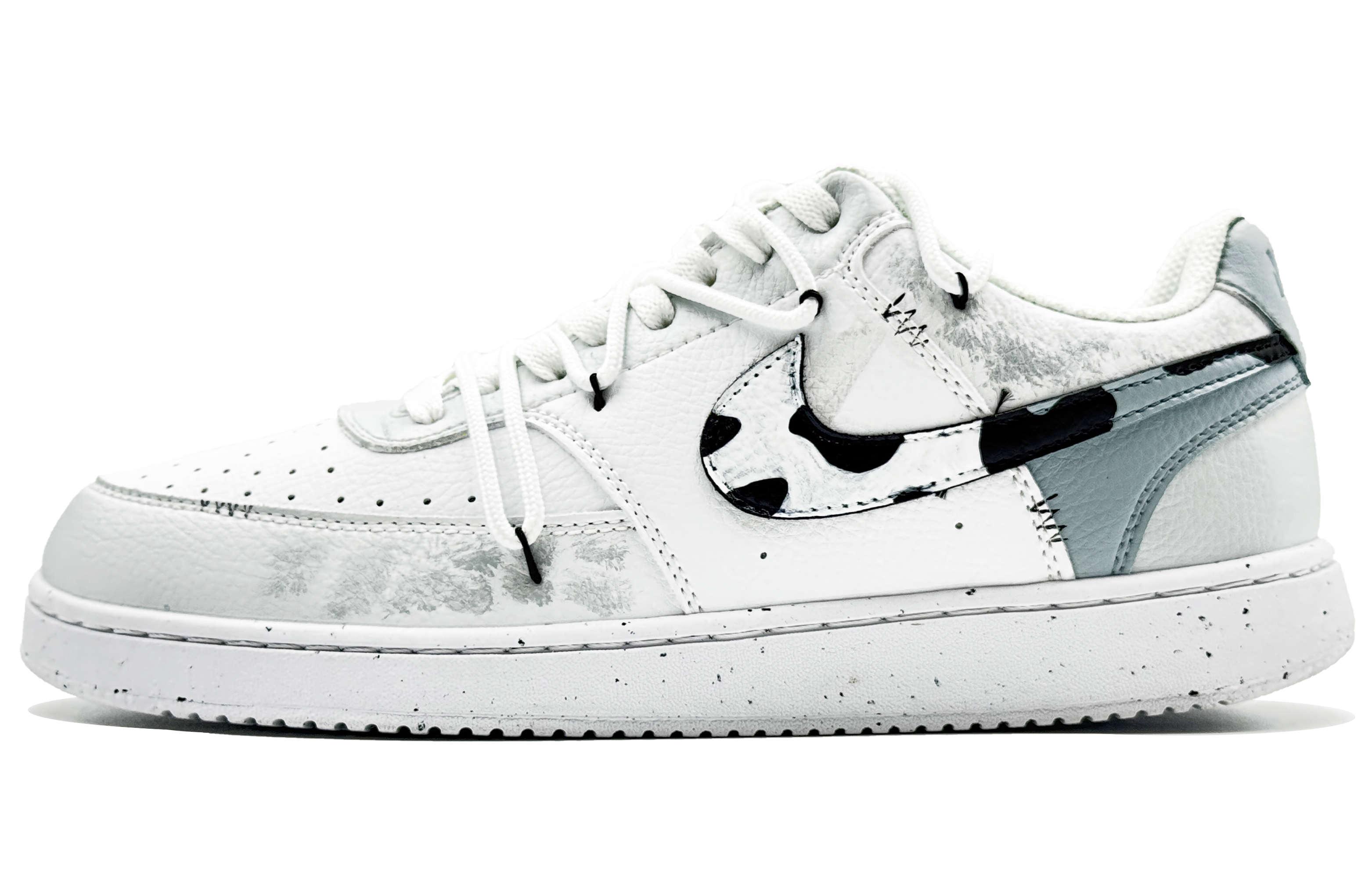 

Кроссовки для скейтбординга Court Vision 1 Low Top, мужские, светло-серые Nike, Light Gray