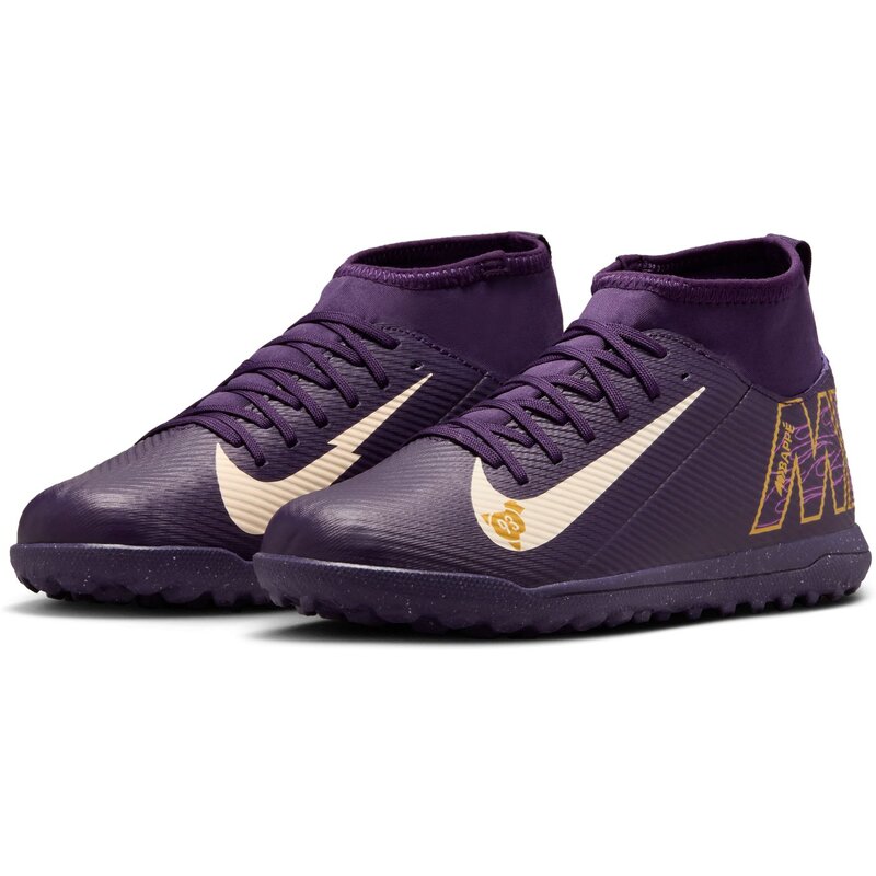 Футбольные бутсы для газона JR Superfly 10 Club KM TF Nike, мультиколор — фото 4