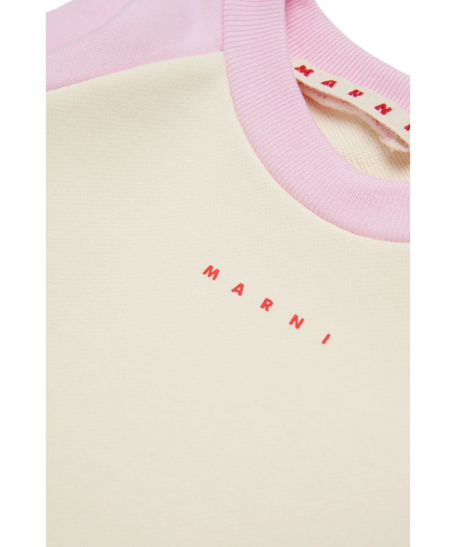 Детское платье MARNI KID из хлопка Baby Pink — фото 3