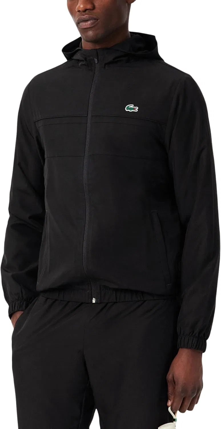 Спортивный костюм Diamond Taffeta Lacoste, черный — фото 2