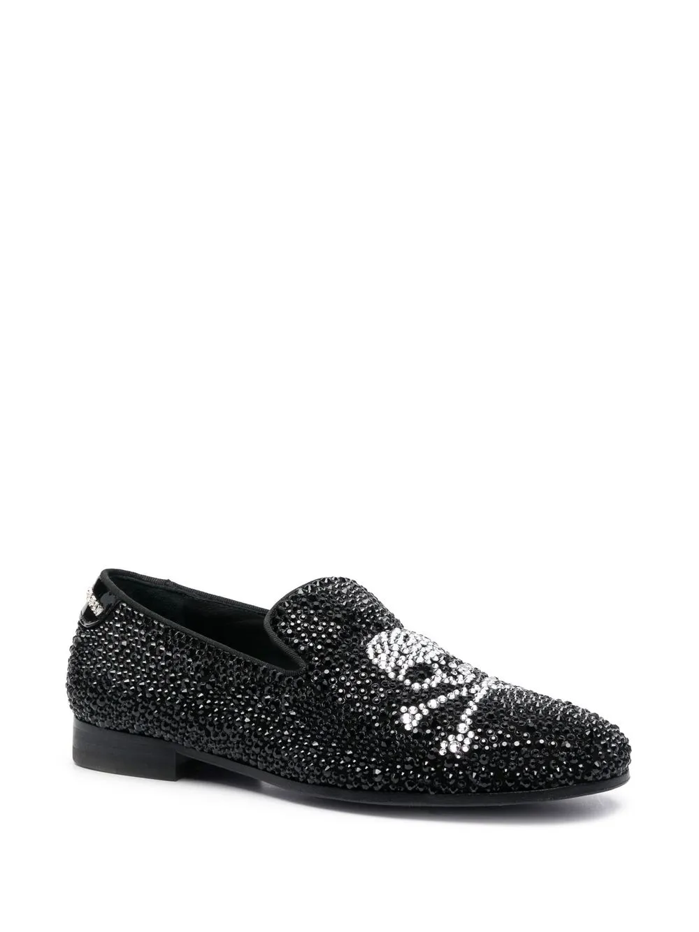 Мокасины Skull Bones Philipp Plein, белый — фото 2