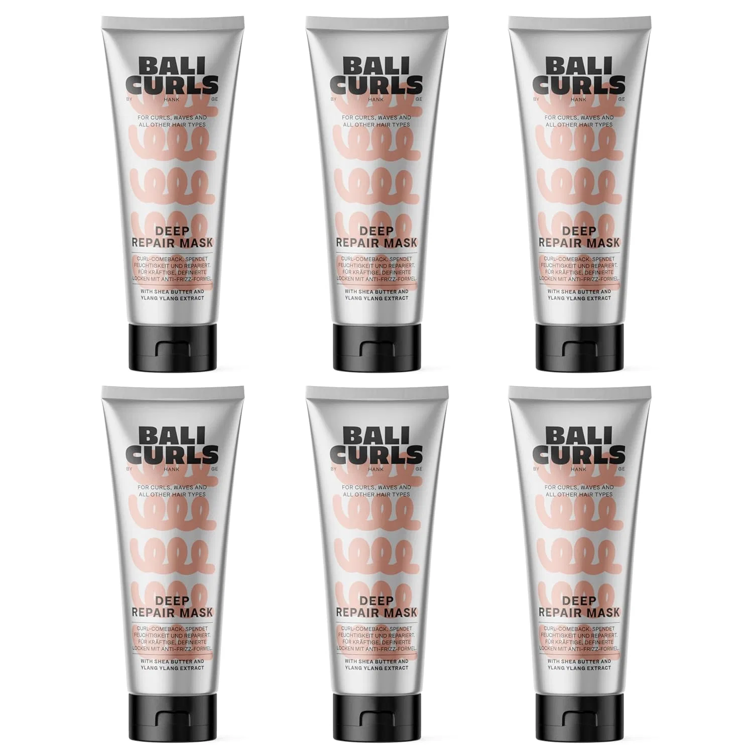 Веганская маска для глубокого восстановления Bali Curls Bali Curls By Hank Ge