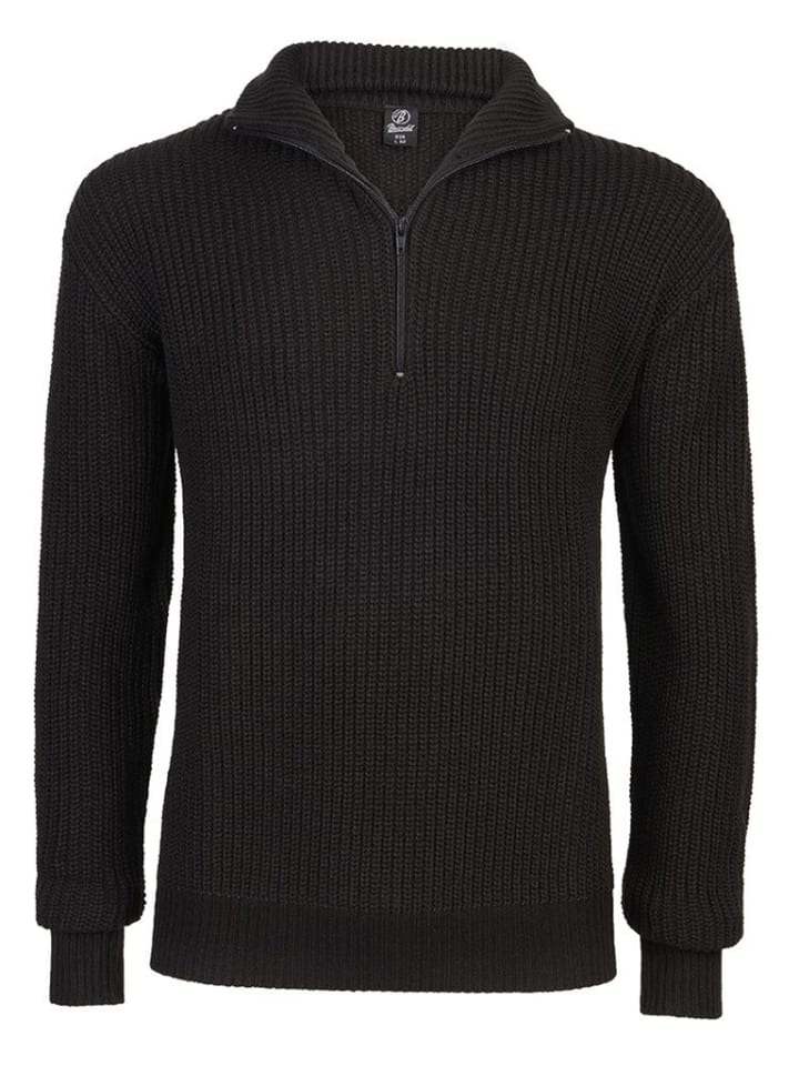 

Brandit Свитер "Marine Pullover Troyer" черного цвета