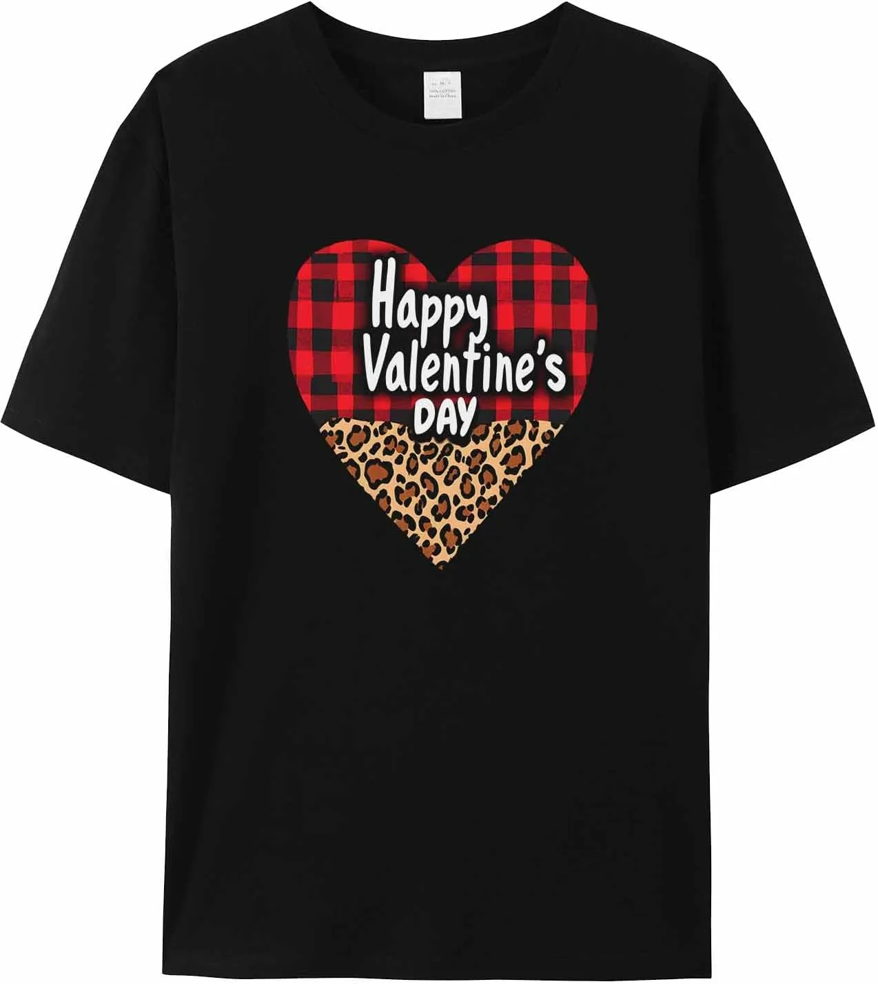 

Мужская футболка Happy Valentine's Day с коротким рукавом jdudh