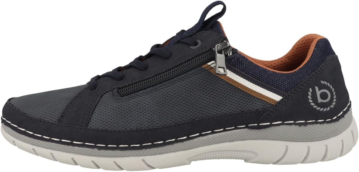 

Мужские туфли Bugatti на шнуровке, темно-синий