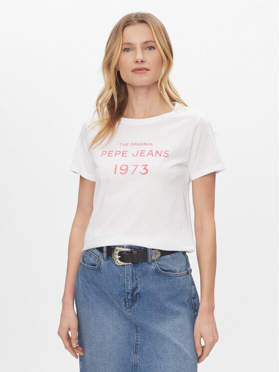 

Футболка стандартного кроя Pepe Jeans, белый