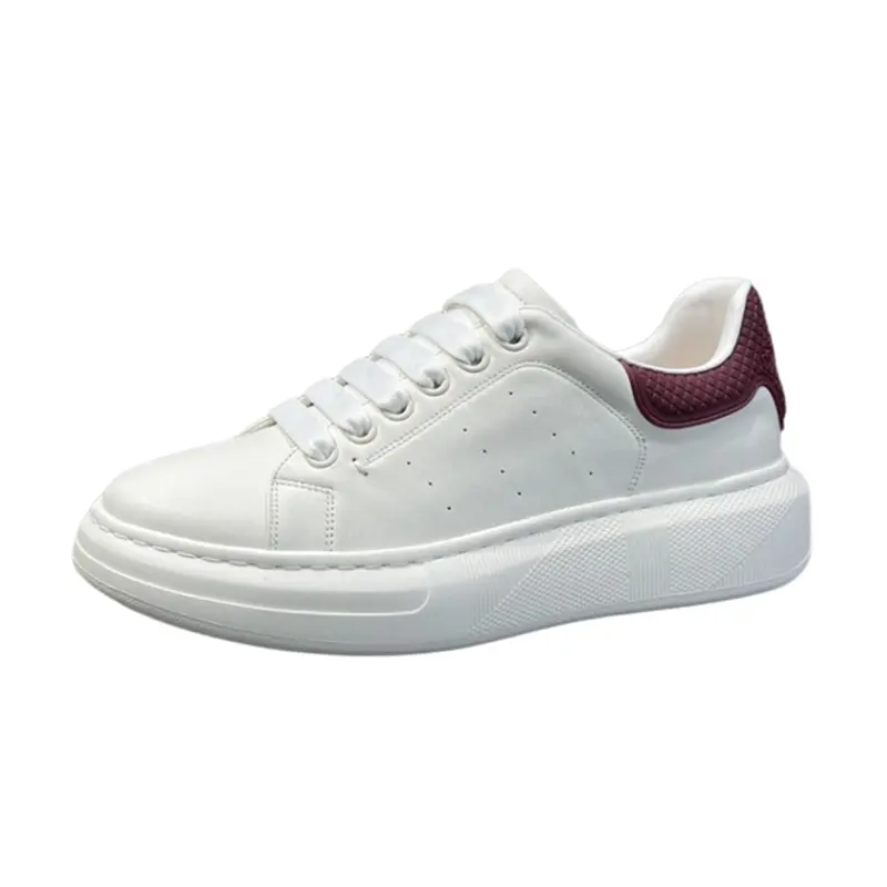 

Износостойкие низкие повседневные туфли для мужчин ZUOSAISI, White Black