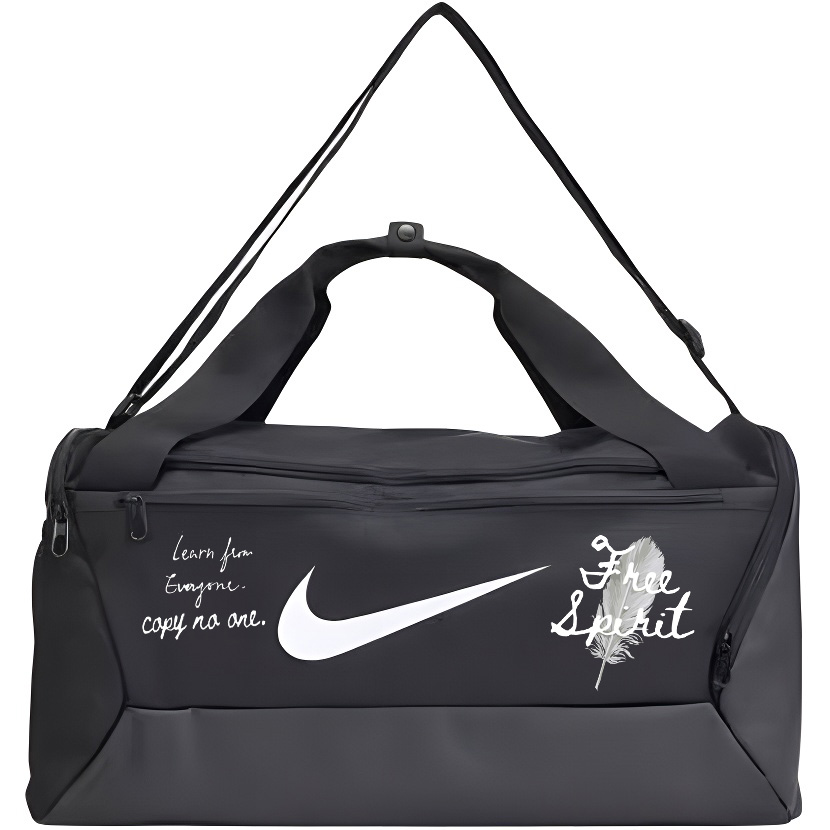 

Nike Сумка для спортзала и путешествий Fabric Smiley Face, унисекс, черная