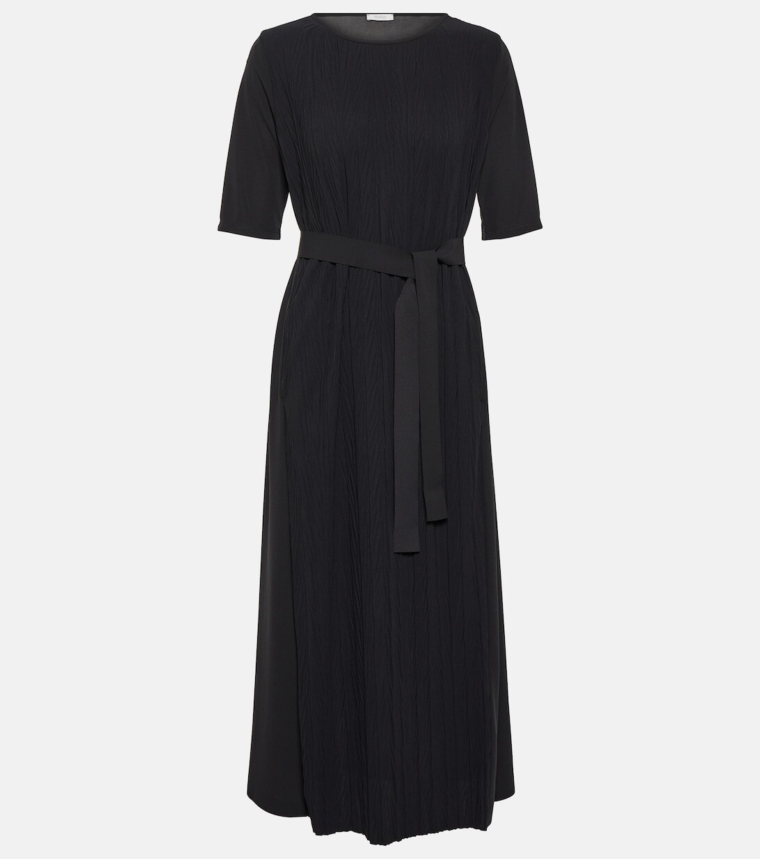 

Платье миди Leisure Pattino из джерси MAX MARA, черный