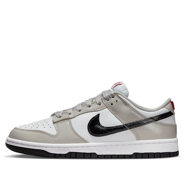 Кроссовки dunk low 'light iron ore black' Nike, мультиколор