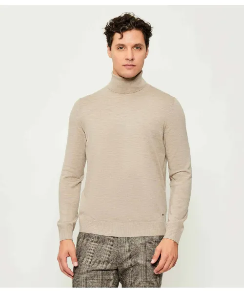 

Шерстяная водолазка 04donte Regular fit Joop!, бежевый