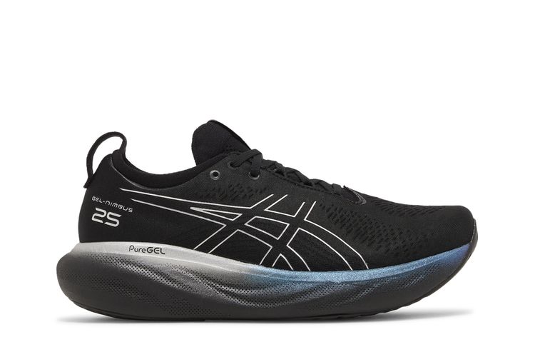 

Кроссовки Gel Nimbus 25 Platinum 'Black Pure Silver', черный