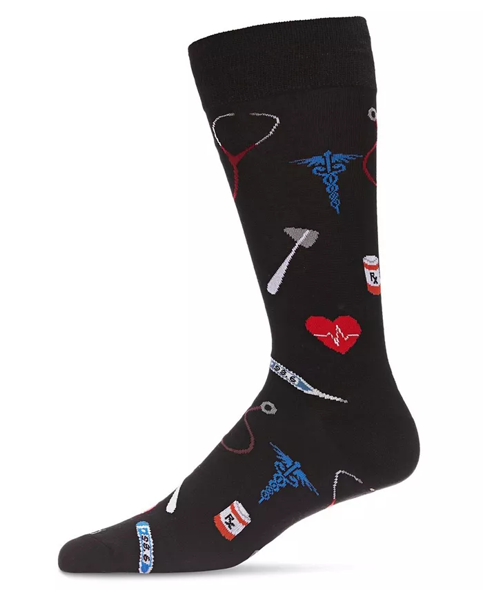 

Мужские носки Occupation Novelty Crew MeMoi, черный