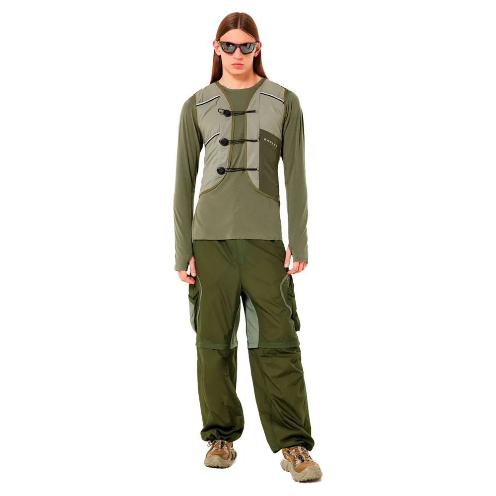 

Куртка спортивная Oakley Latitude flight vest poncho, зеленый