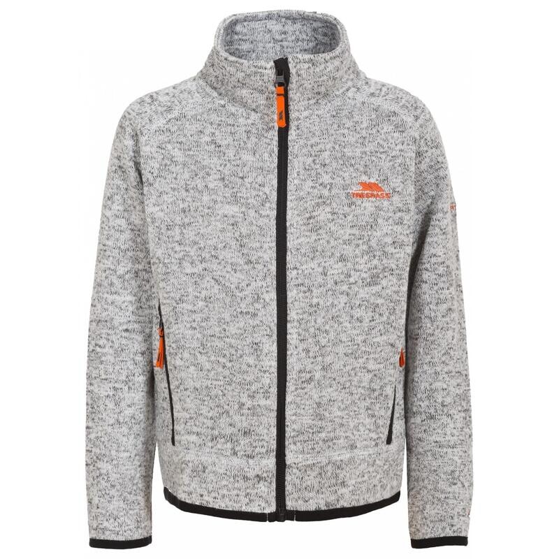 

Детский флис Trespass, цвет gris/carbon grey