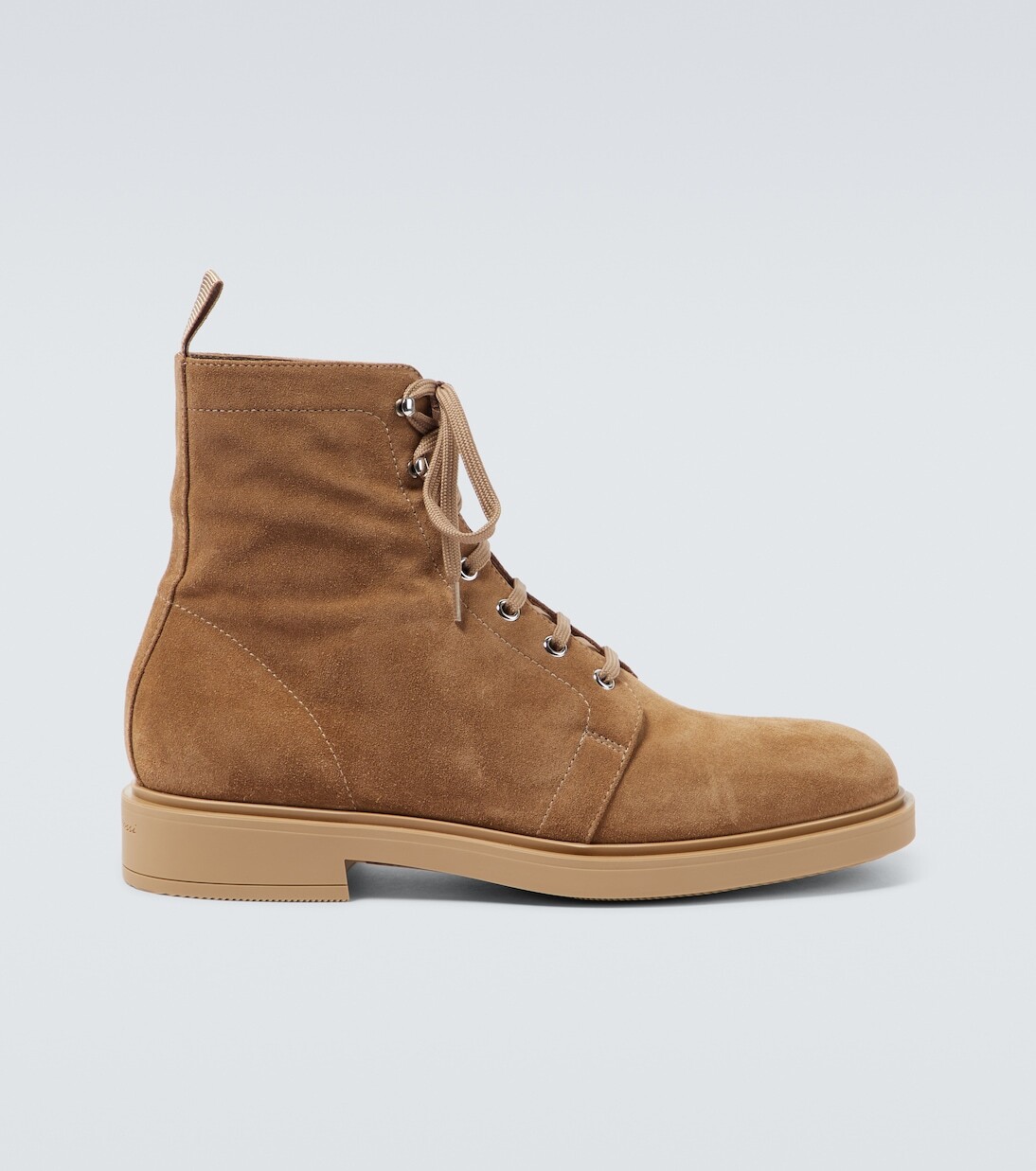

Ботинки richard из замши дезерты Gianvito Rossi, коричневый