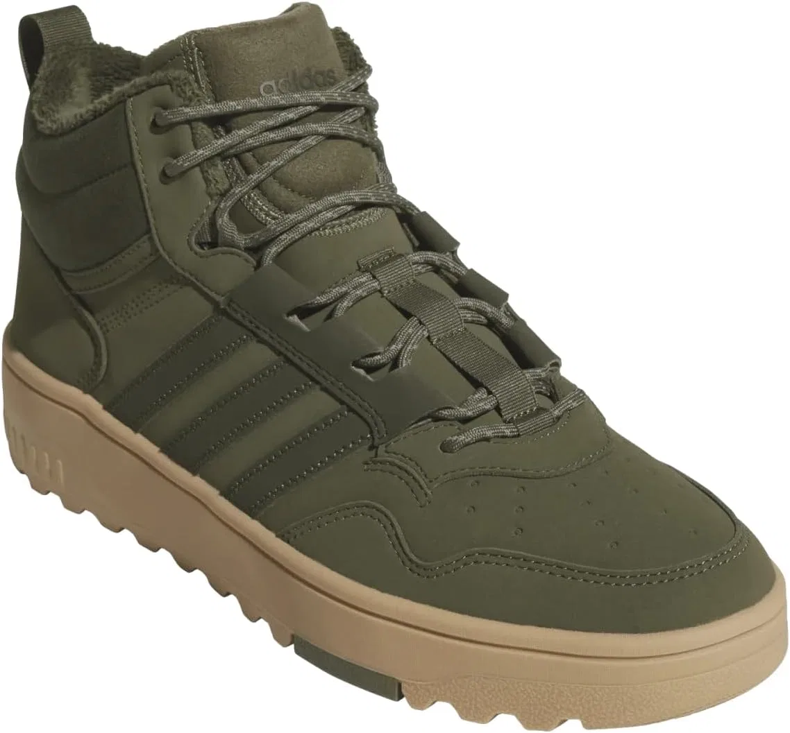 Кроссовки Adidas Hoops Mid Trainers, Olive
