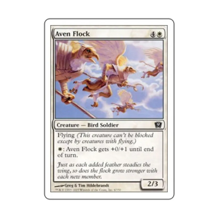 

CCG Авен Флок (С), MTG - 9th Edition