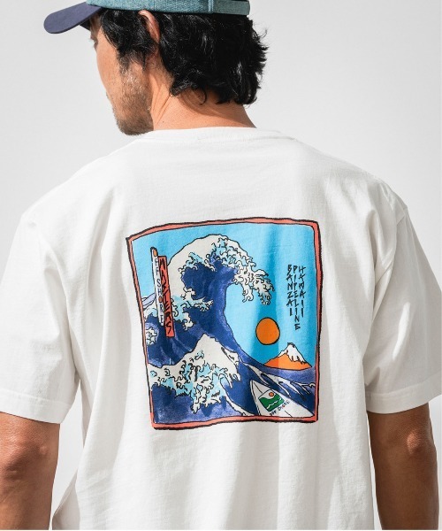 

Футболка, крой оверсайз, бренд Banzai Fuji Offshore, цвет белый