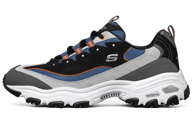 

Обувь для жизни Мужская Низкая Сине-черно-серая Skechers, Черный, Обувь для жизни Мужская Низкая Сине-черно-серая Skechers