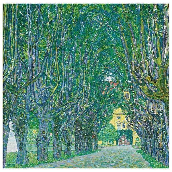

Фреска LegendArte Allee von Schloss Kammer Park, многоцветный
