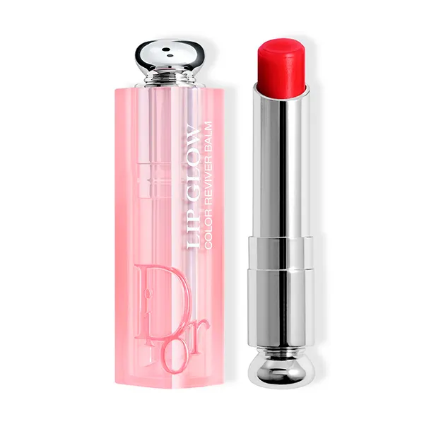 

Натуральный бальзам для губ, улучшающий цвет Addict Lip Glow Dior, цвет strawberry