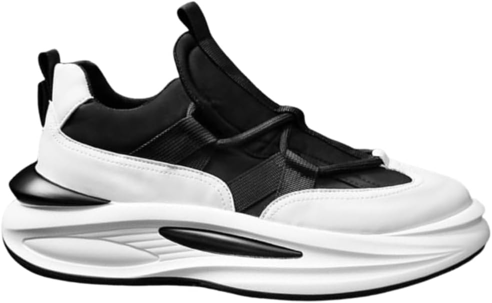 

Мужские кроссовки с толстой подошвой, дышащие, легкие, повседневные, спортивные, для бега, прогулок и тенниса Lexamen, черный