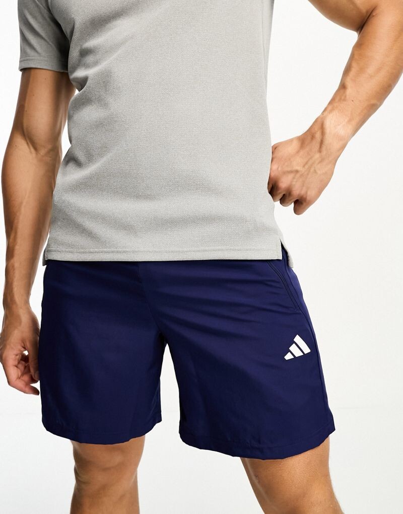 

Adidas — Training Essential — темно-синие шорты adidas