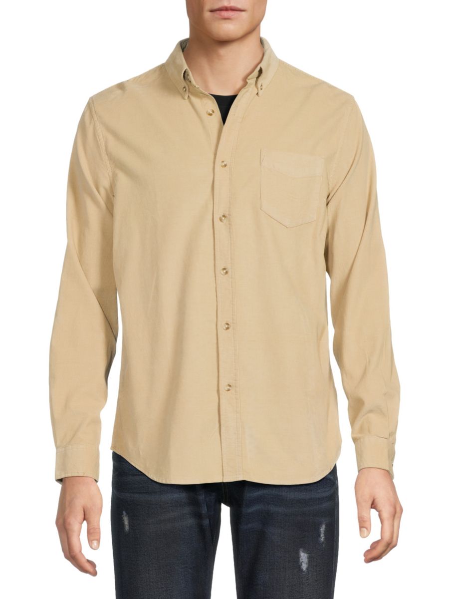 

Вельветовая рубашка Ben Sherman, цвет Whitespice