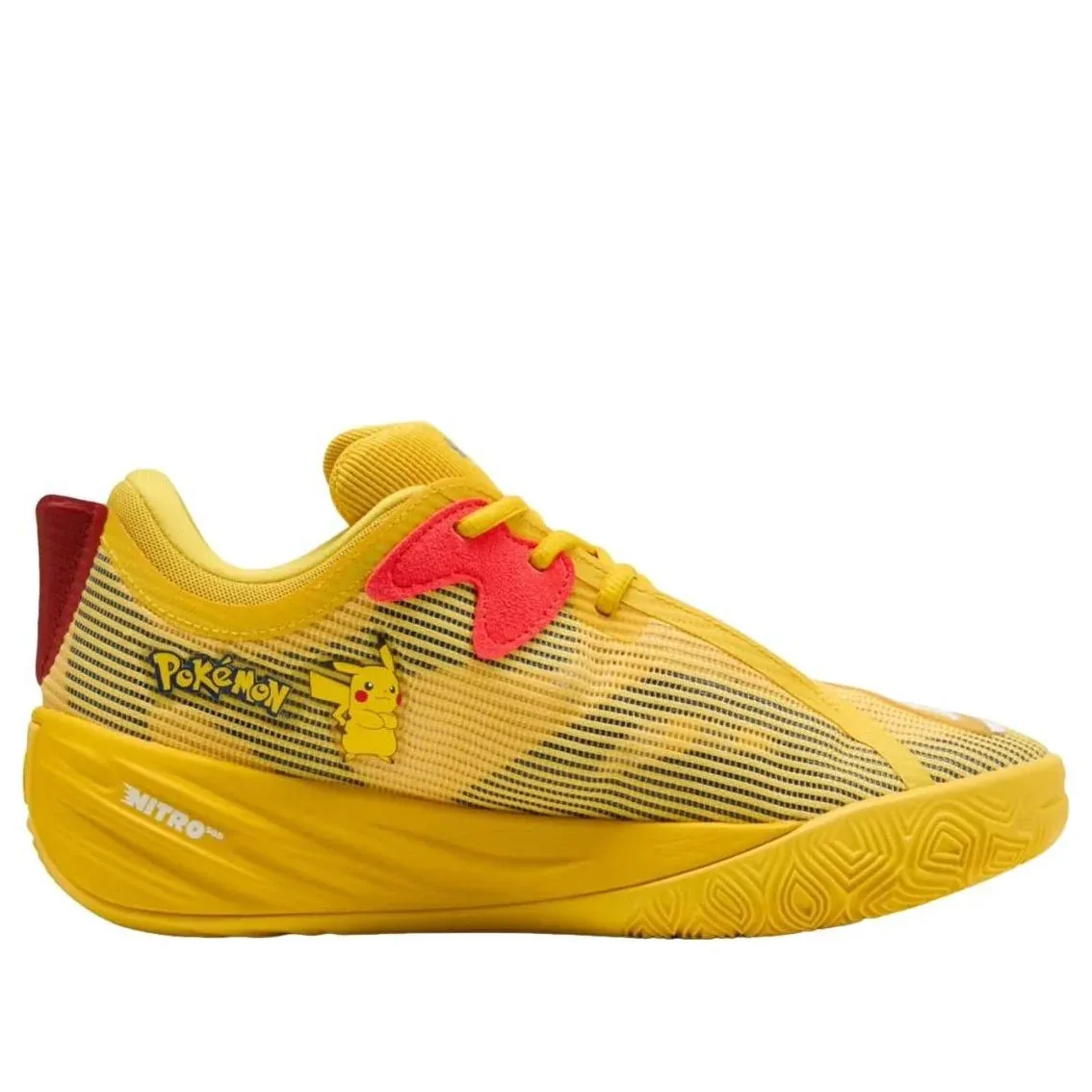 Кроссовки PUMA All-Pro Nitro 'Pikachu', желтый — фото 2
